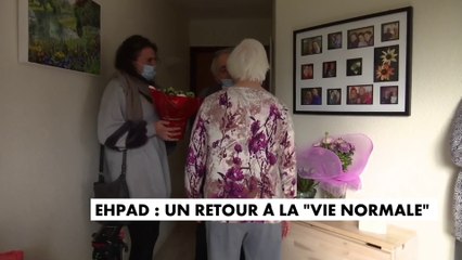 Ehpad : vers un retour à la "vie normale"