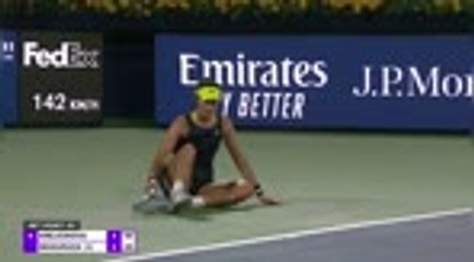 Video herunterladen: Muguruza continues impressive 2021 with Dubai title