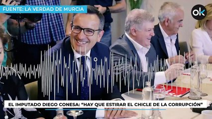 El imputado Diego Conesa: “Hay que estirar el chicle de la corrupción”