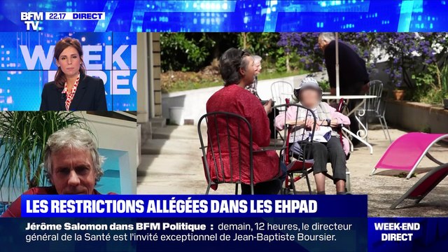 Les restrictions allégées dans les Ehpad - 13/03