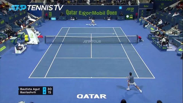 Basilashvili upsets Bautista Agut to secure fourth ATP title