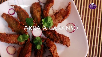 Resèt acras ak aransò - Resèt ayisyen par Chef Gaspard Dorélien