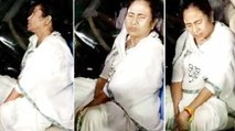 Report submitted to EC Mamata's injury denied the attack