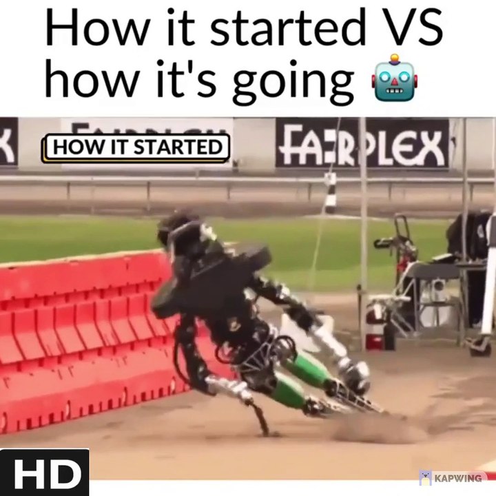 Robot | Robotics | Working of Robot | How it started VS how it’s going  #Robot #ai