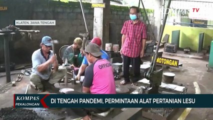 Permintaan Alat Pertanian Lesu di Tengah Pandemi