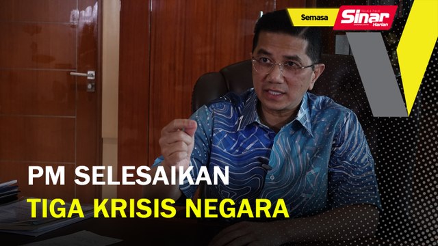 PM selesaikan tiga krisis negara
