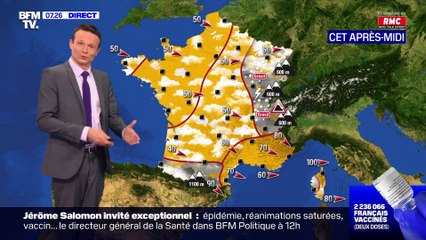 La météo pour ce dimanche 14 mars 2021