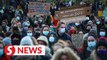 Clashes erupt in London vigil for Sarah Everard
