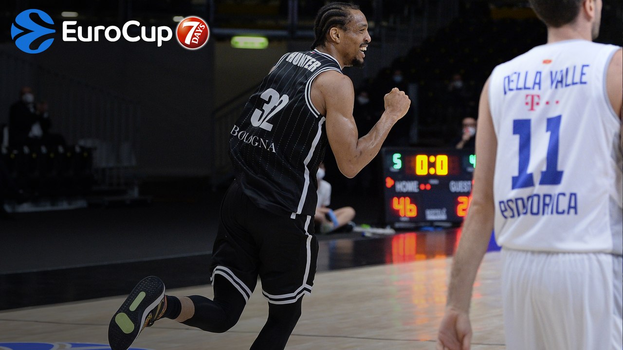 2020-21 EuroCup Top 16 MVP: Vince Hunter, Virtus Segafredo Bologna