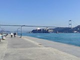 Dev gemi İstanbul Boğazı'ndan geçti