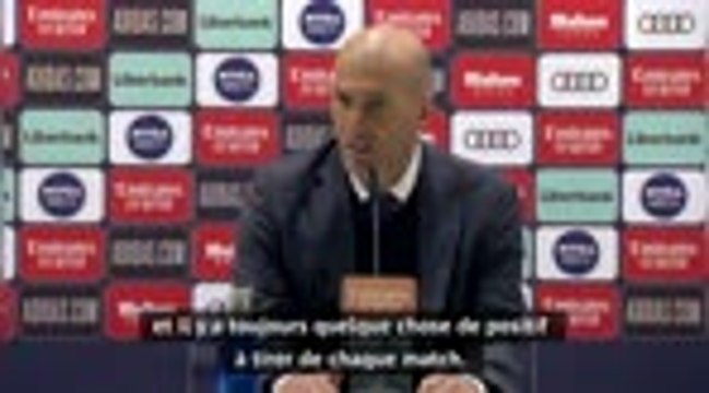 27e j. - Zidane : Le plus important est de rester dans la bataille pour le titre