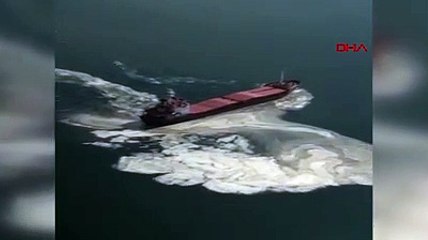 Marmara Denizi'nde sahil güvenliği harekete geçiren olay