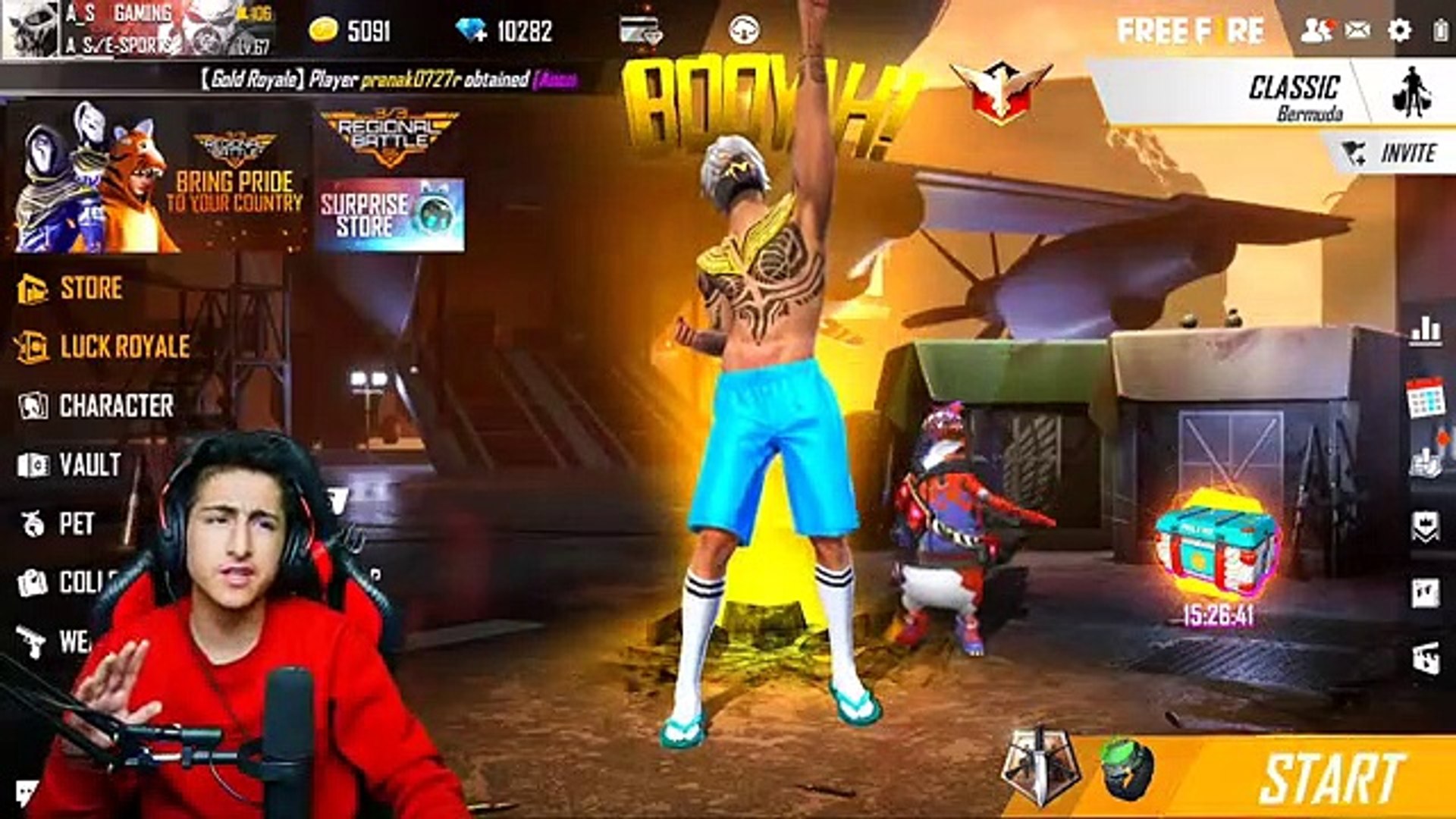 FreeFire Best PRO PLAYER Gameplay 2020 - MY CONTROLS GARENA FREEFIRE -  video Dailymotion