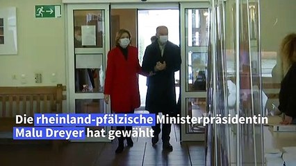 Dreyer gibt Stimme für Landtagswahl ab