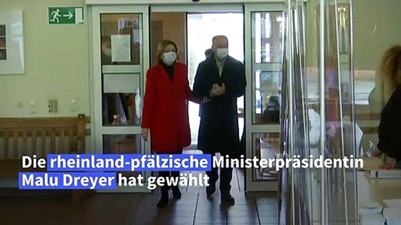 Dreyer gibt Stimme für Landtagswahl ab