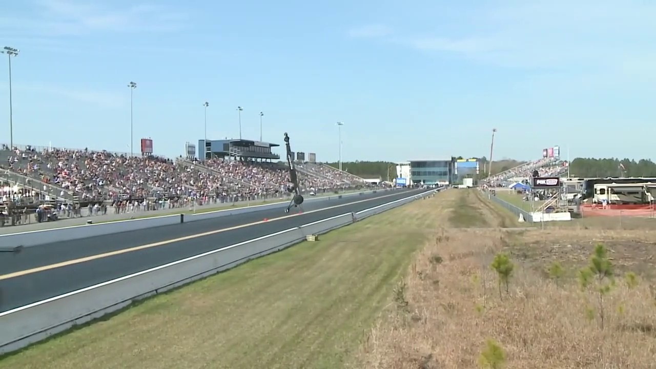NHRA Gainesville 2021 Salinas Massive Crash Flip  Interview
