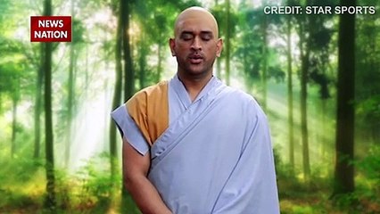 IPL 2021: MS Dhoni became 'bald', new look gone viral