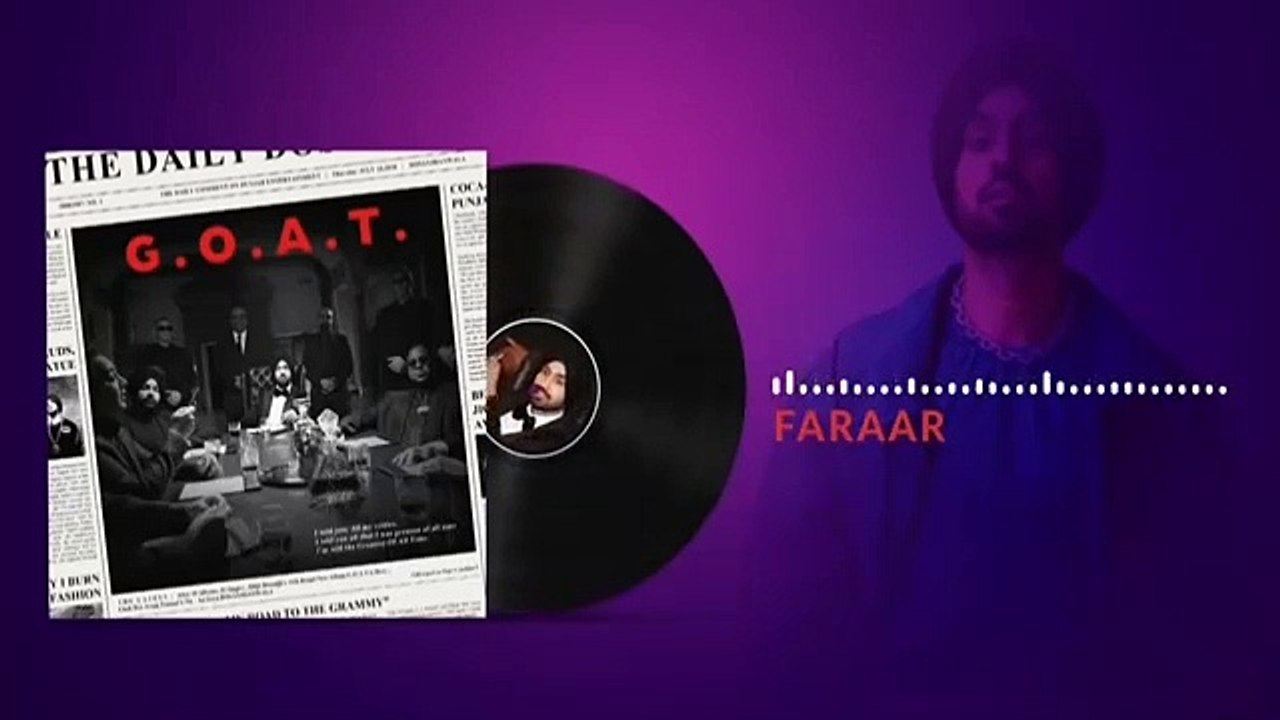 Diljit Dosanjh Faraar Latest Punjabi Song 2020