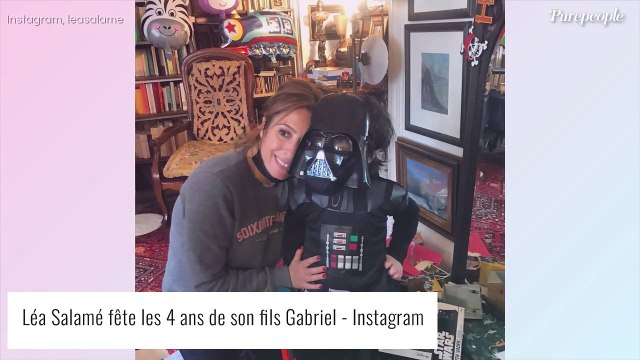 Léa Salamé maman : rare photo de famille pour l'anniversaire de son fils, adorable méchant