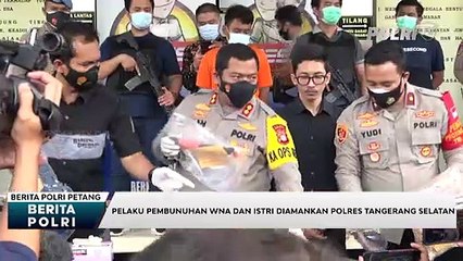 Polres Tangerang Selatan Tangkap Pelaku Pembunuhan Pasutri