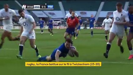 Tournoi des six nations : la France perd sur le fil face à l'Angleterre