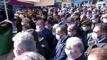 İçişleri Bakanı Soylu'nun annesi Servet Soylu son yolculuğuna uğurlandı