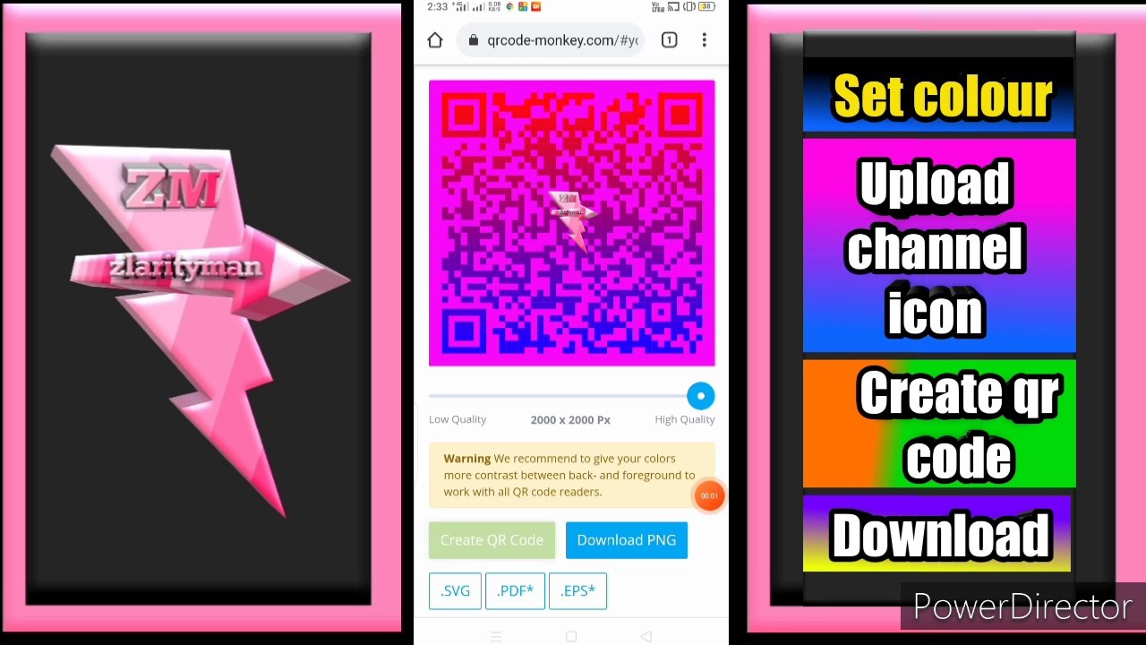 how to make qr code for youtube channel | how to make qr code in android | how to make qr code for free 2021