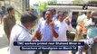 TMC workers raised anti-BJP slogans ahead of Suvendu Adhikari’s visit in Nandigram