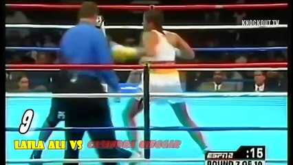 Laila Ali stronger as her father