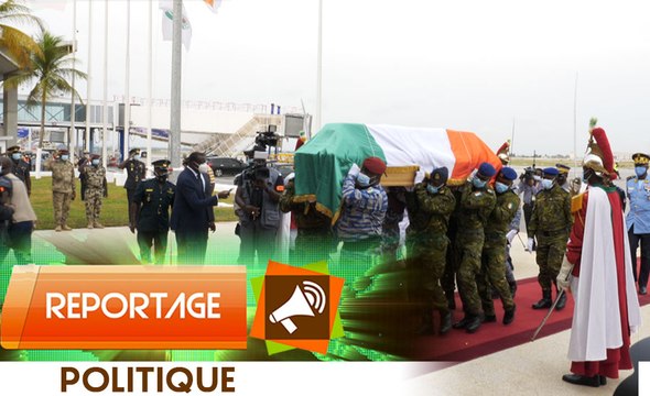 Arrivée de la dépouille du Premier Ministre Hamed Bakayoko à Abidjan