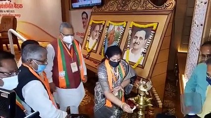 प्रदेश कार्यसमिति की बैठक में बोलीं डी.पुरंदेश्वरी - भाजपा का भाग्य कार्यकर्ता ही तय करते है