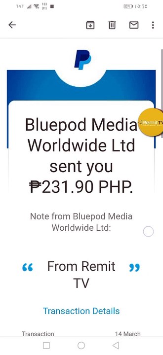 3rd Payout Ko Sa Remittv.