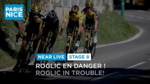 #ParisNice2021 - Étape 8 / Stage 8 - Roglic en danger ! / Roglic in trouble!