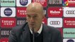 Football - Liga - Zinédine Zidane press conference after Real Madrid 2-1 Elbar