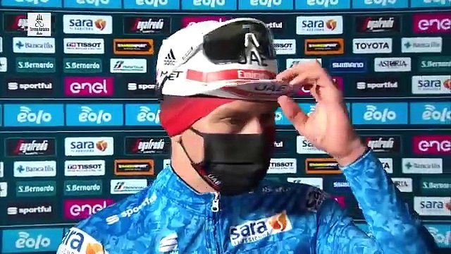 Tirreno-Adriatico 2021 - Tadej Pogacar : I'm super happy with the advantage I have over Van Aert