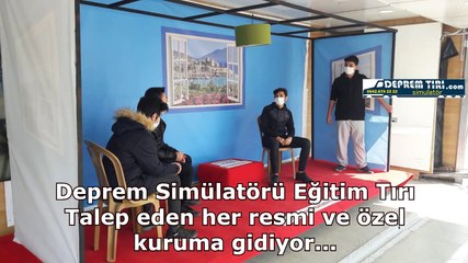 Deprem simulatör Eğitim Treyleri Tanıtım Videosu