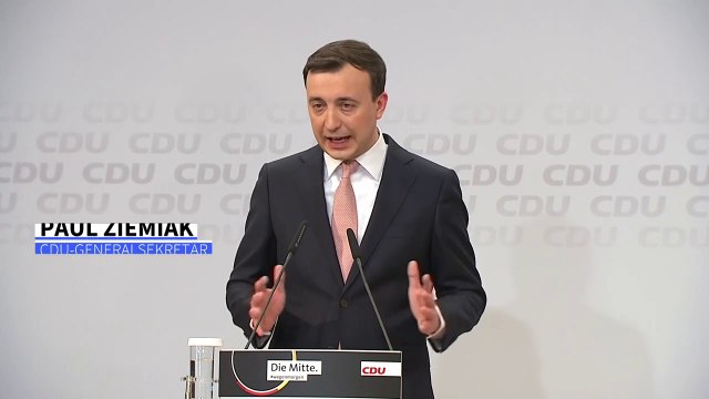 Ziemiak zu CDU-Schlappe bei Wahlen: Es gab keine Wechselstimmung