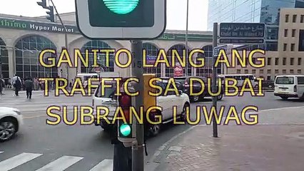 flawless traffic in dubai