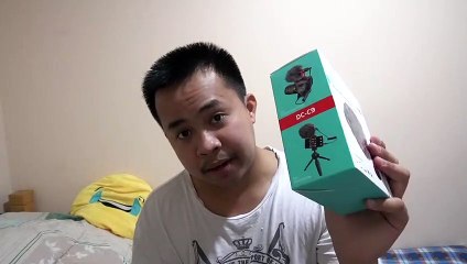 Candc DC-C9 Cardioid Microphone Unboxing and Voice Test Review | Ceddy's Random