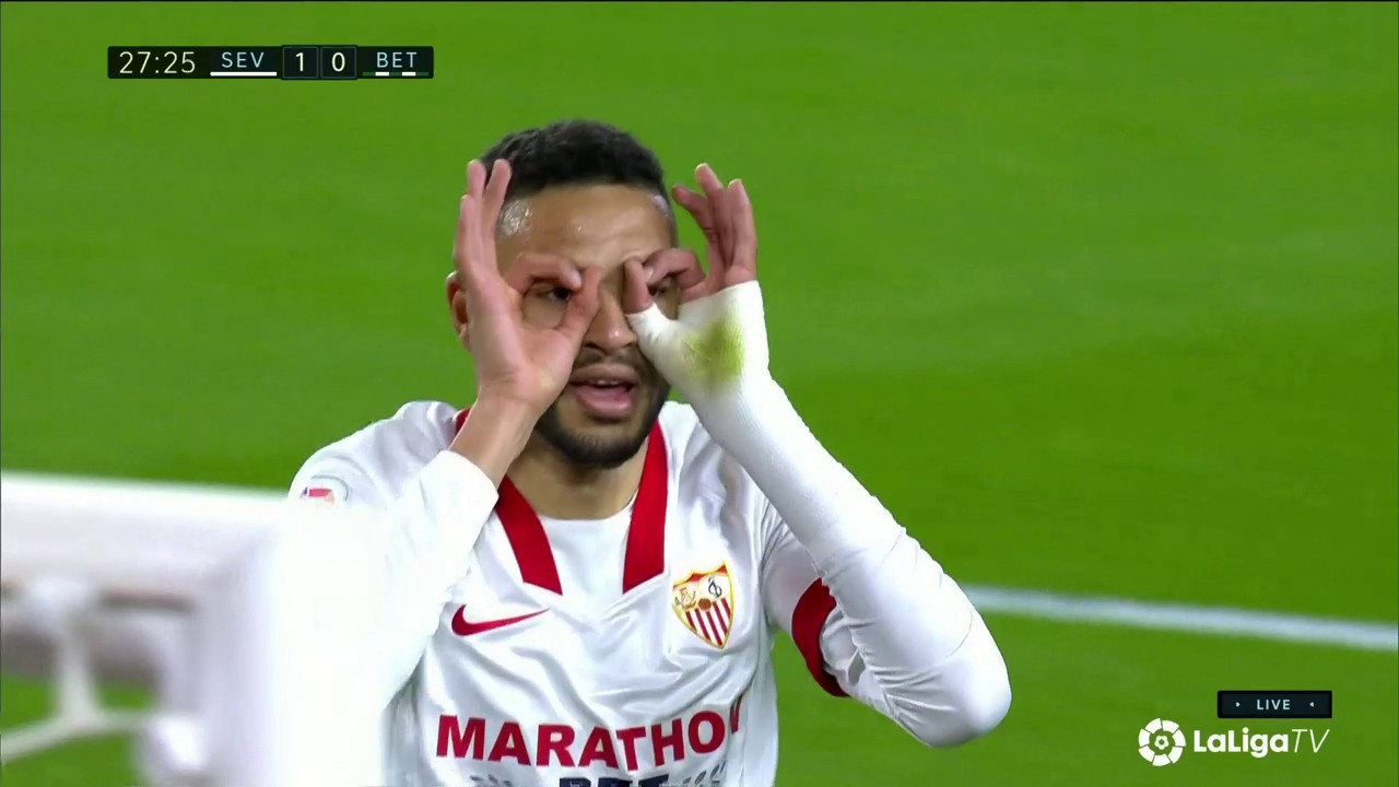 Sevilla 1-0 Real Betis: Goal Youssef En-Nesyri