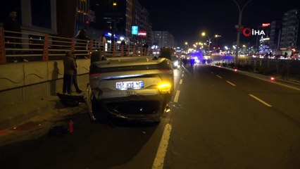 Makas attı trafiği birbirine kattı: 3’ü ağır 9 yaralı