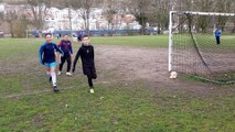 13.03.21 : Travail devant le but avec les u11/u13