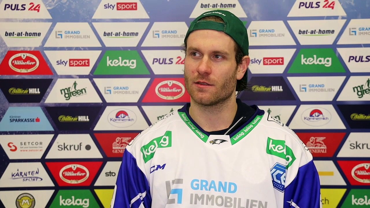 Martin Ulmer nach dem Sieg gegen den KAC