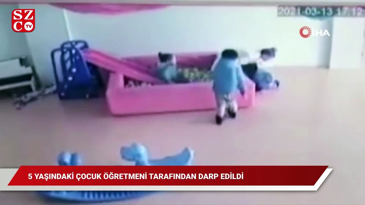 5 yaşındaki çocuk eğitim gördüğü kreşte öğretmeni tarafından darp edildi