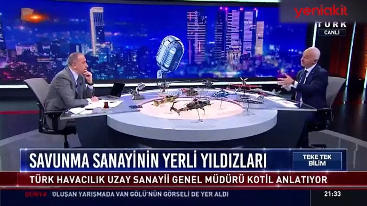 Temel Kotil Milli Muharip Uçağını F-35'le kıyas...