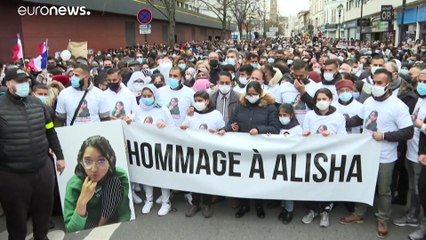 Harcèlement scolaire : l'hommage à Alisha, 14 ans, harcelée et tuée à Argenteuil
