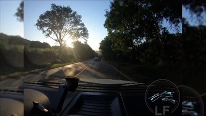 Sequência de imagens mostra acidente na PR-180