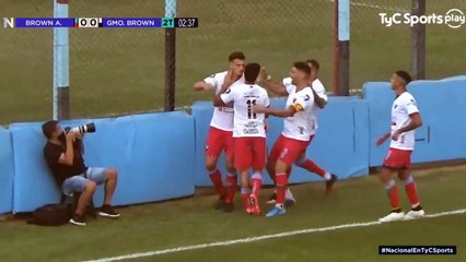 Brown 1-0 Guillermo Brown - Primera Nacional - Fecha 1
