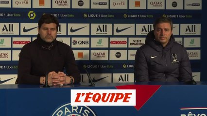 Pochettino : «On a raté l'opportunité de prendre la tête du classement» - Foot - L1 - PSG