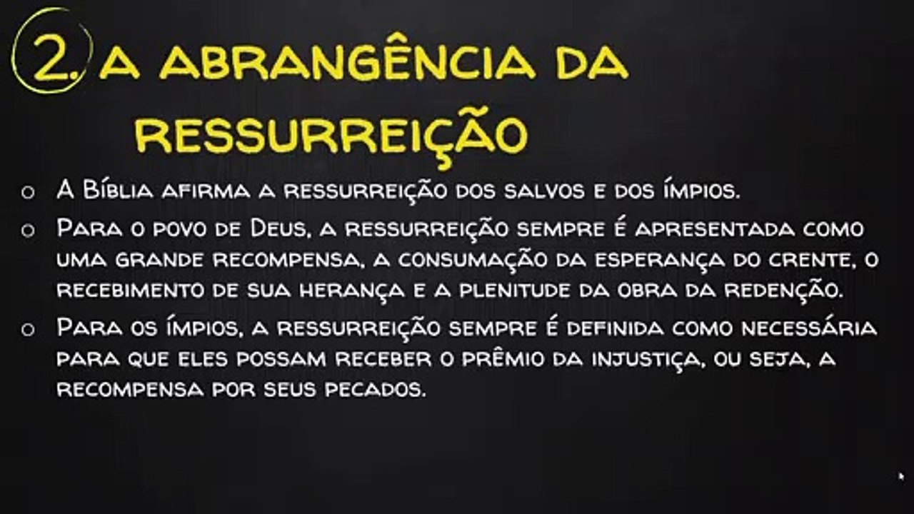AULA 4 DOUTRINA DAS ÚLTIMAS COISAS